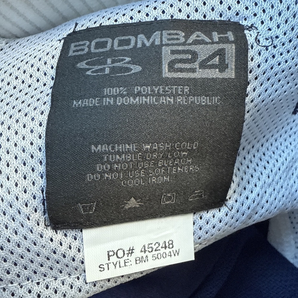 Boombah Softball Pants Girls 24 Navy Youth Sports Practice Belt Loop Stretch NWT - Picture 8 of 13